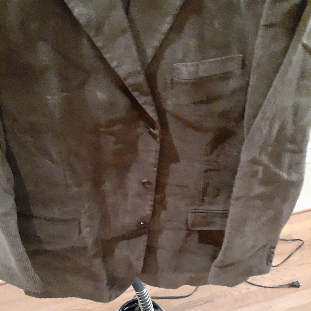 Men's Brown corduroy sports coat